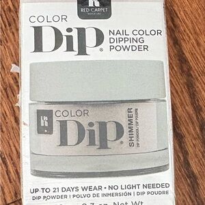 Red Carpet Color Dip Natural Sheer Base New In Box .3oz